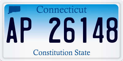 CT license plate AP26148