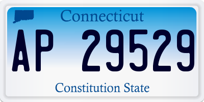 CT license plate AP29529
