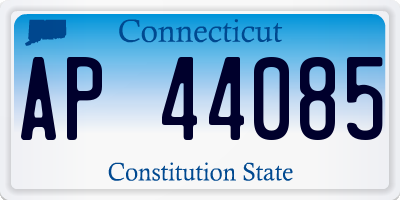 CT license plate AP44085