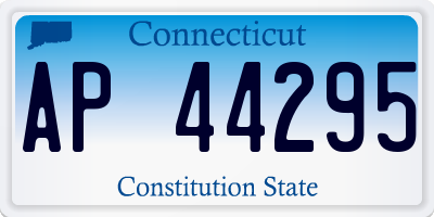 CT license plate AP44295