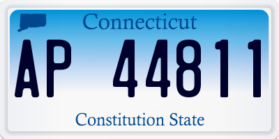 CT license plate AP44811