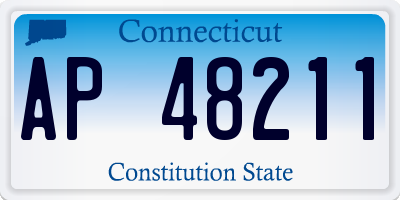 CT license plate AP48211