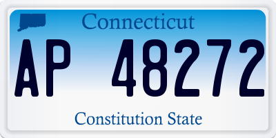 CT license plate AP48272