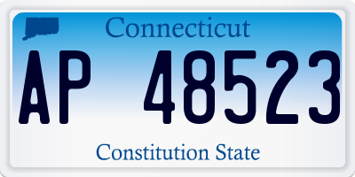 CT license plate AP48523