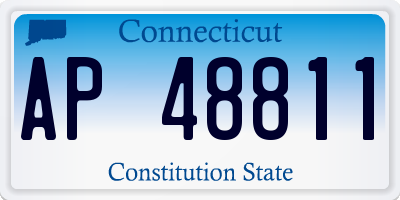 CT license plate AP48811