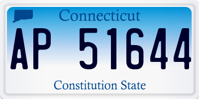 CT license plate AP51644