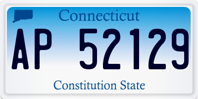 CT license plate AP52129