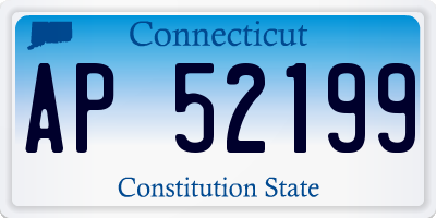 CT license plate AP52199