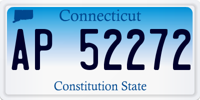 CT license plate AP52272