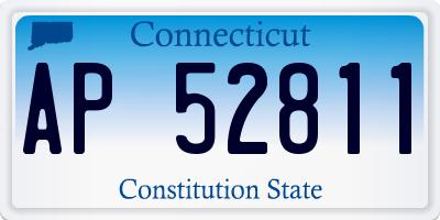 CT license plate AP52811