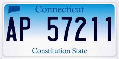 CT license plate AP57211