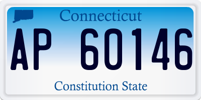 CT license plate AP60146