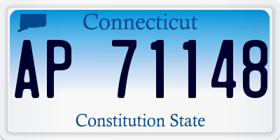 CT license plate AP71148