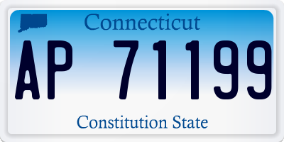 CT license plate AP71199