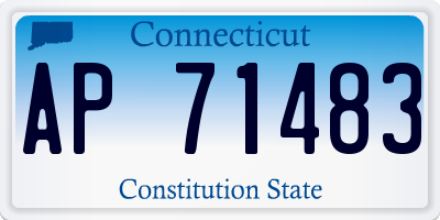 CT license plate AP71483