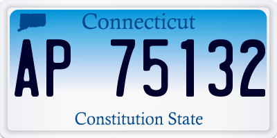 CT license plate AP75132