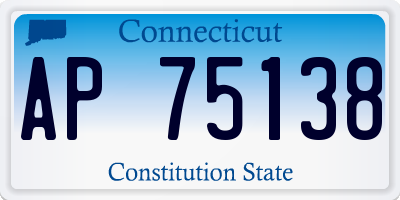CT license plate AP75138