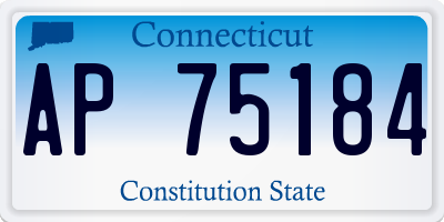 CT license plate AP75184