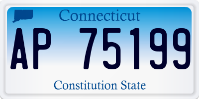 CT license plate AP75199
