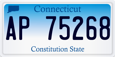 CT license plate AP75268