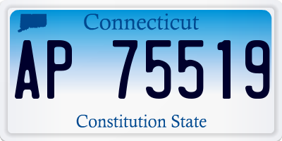 CT license plate AP75519