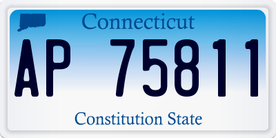 CT license plate AP75811