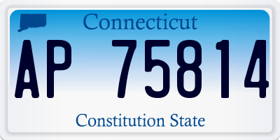 CT license plate AP75814