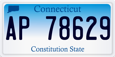 CT license plate AP78629