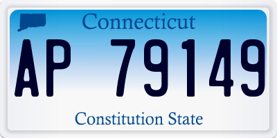 CT license plate AP79149