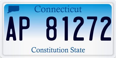 CT license plate AP81272