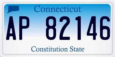 CT license plate AP82146