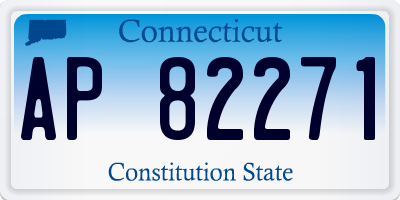 CT license plate AP82271