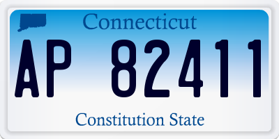 CT license plate AP82411