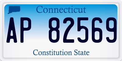 CT license plate AP82569