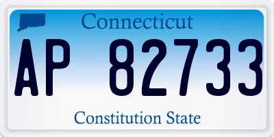 CT license plate AP82733