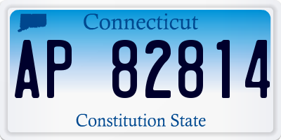 CT license plate AP82814