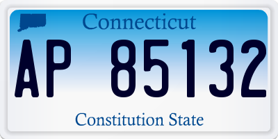 CT license plate AP85132