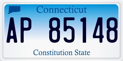 CT license plate AP85148