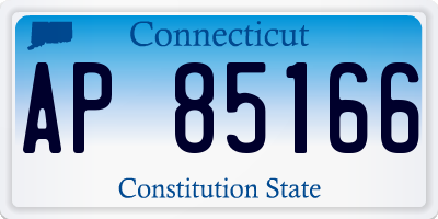 CT license plate AP85166
