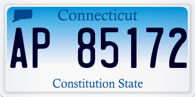 CT license plate AP85172