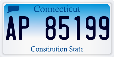 CT license plate AP85199