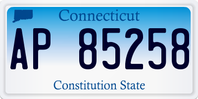 CT license plate AP85258