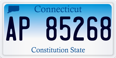 CT license plate AP85268