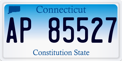 CT license plate AP85527