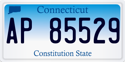 CT license plate AP85529