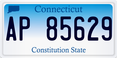 CT license plate AP85629