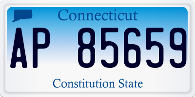 CT license plate AP85659