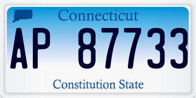 CT license plate AP87733