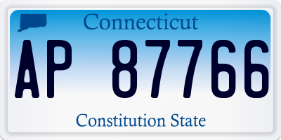 CT license plate AP87766