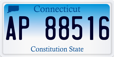CT license plate AP88516